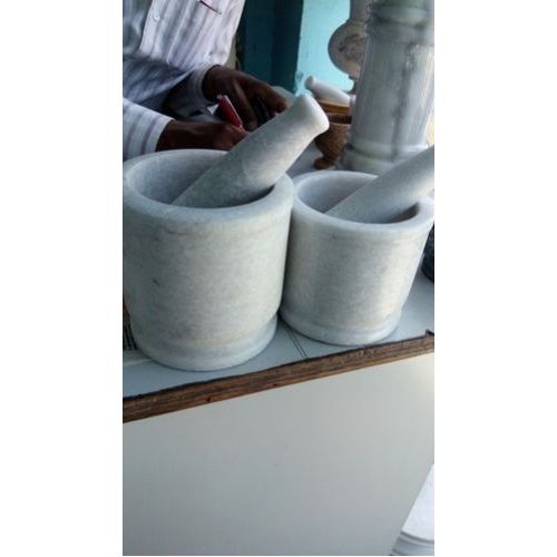 Marble Mortar & Pestle
